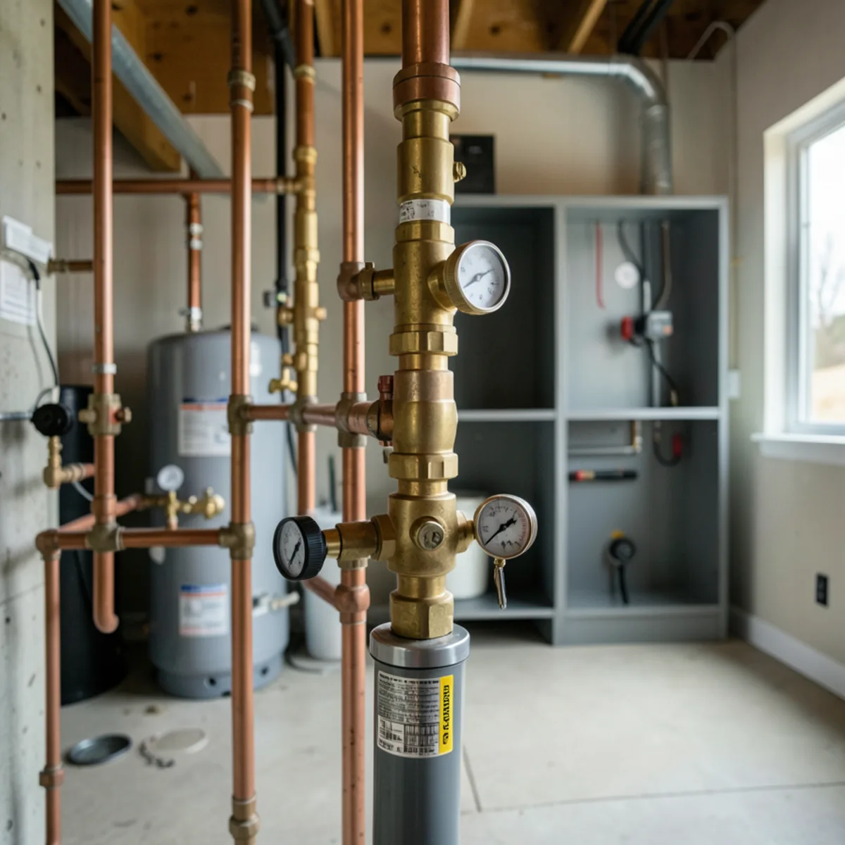 Water heater installation and piping in Centennial
