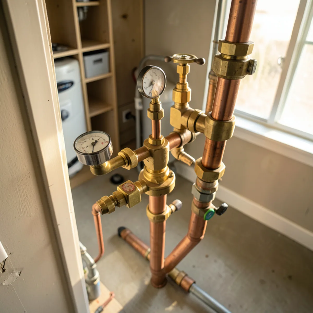 Completed water heater installation in Columbine Valley