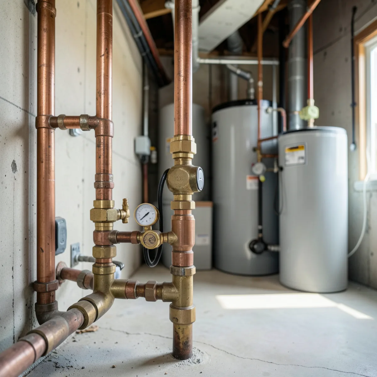 Water heater installation and piping in Roxborough Park