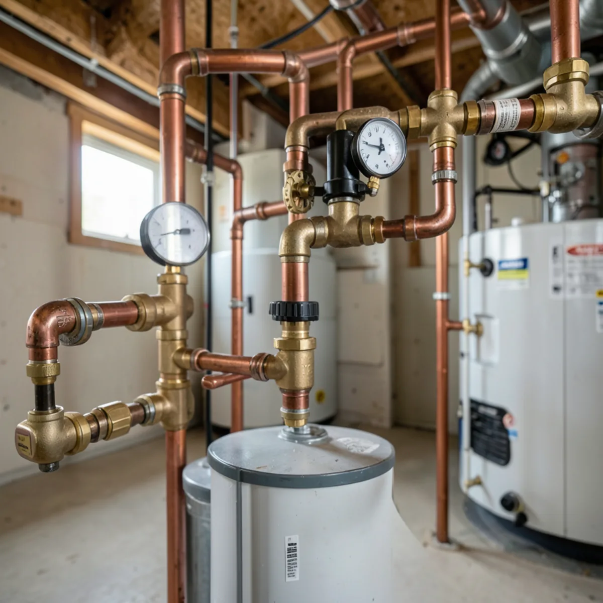 Testing electric water heater upper thermostat and high limit reset button