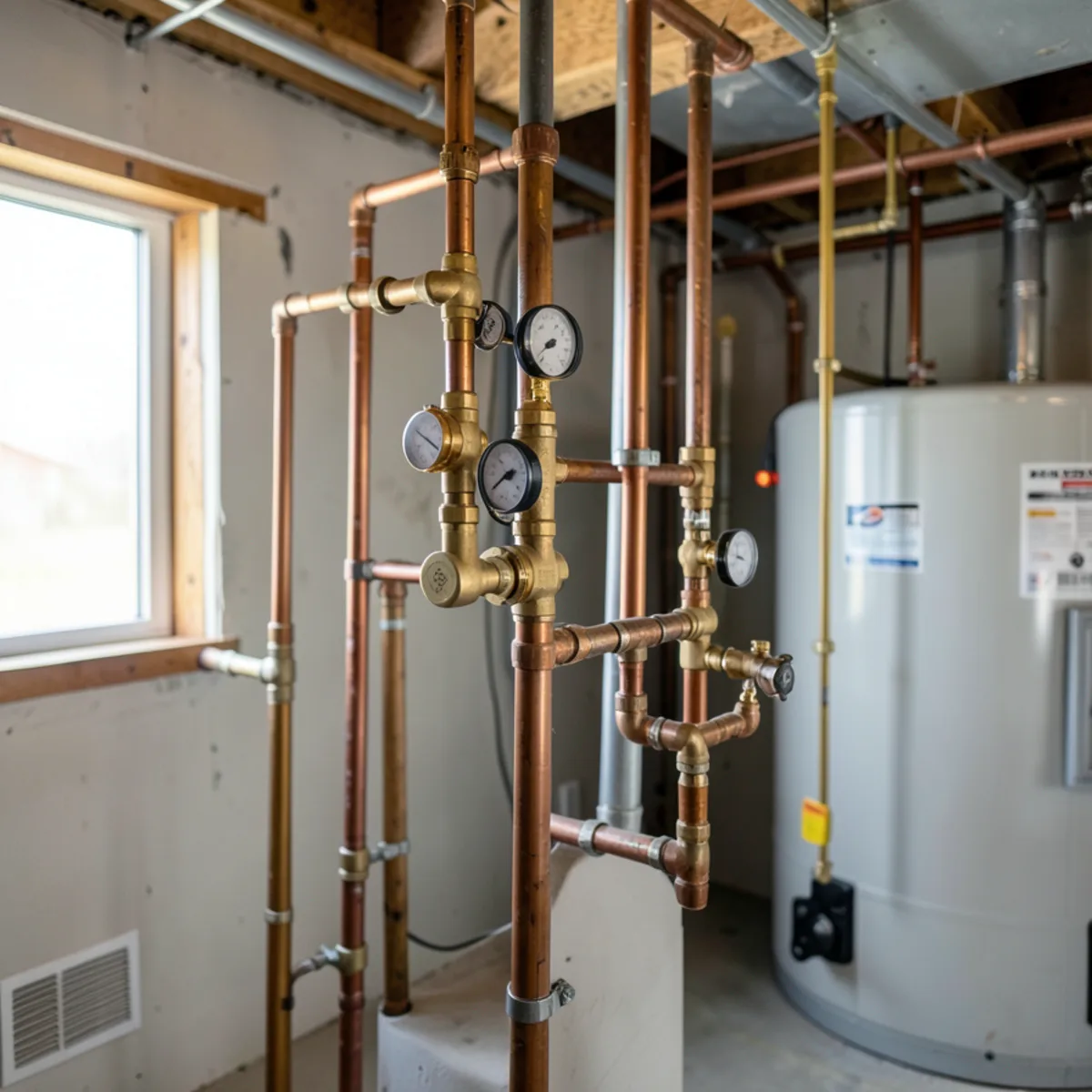 Component assembly and inspection for Gas water heater installation in Littleton, CO