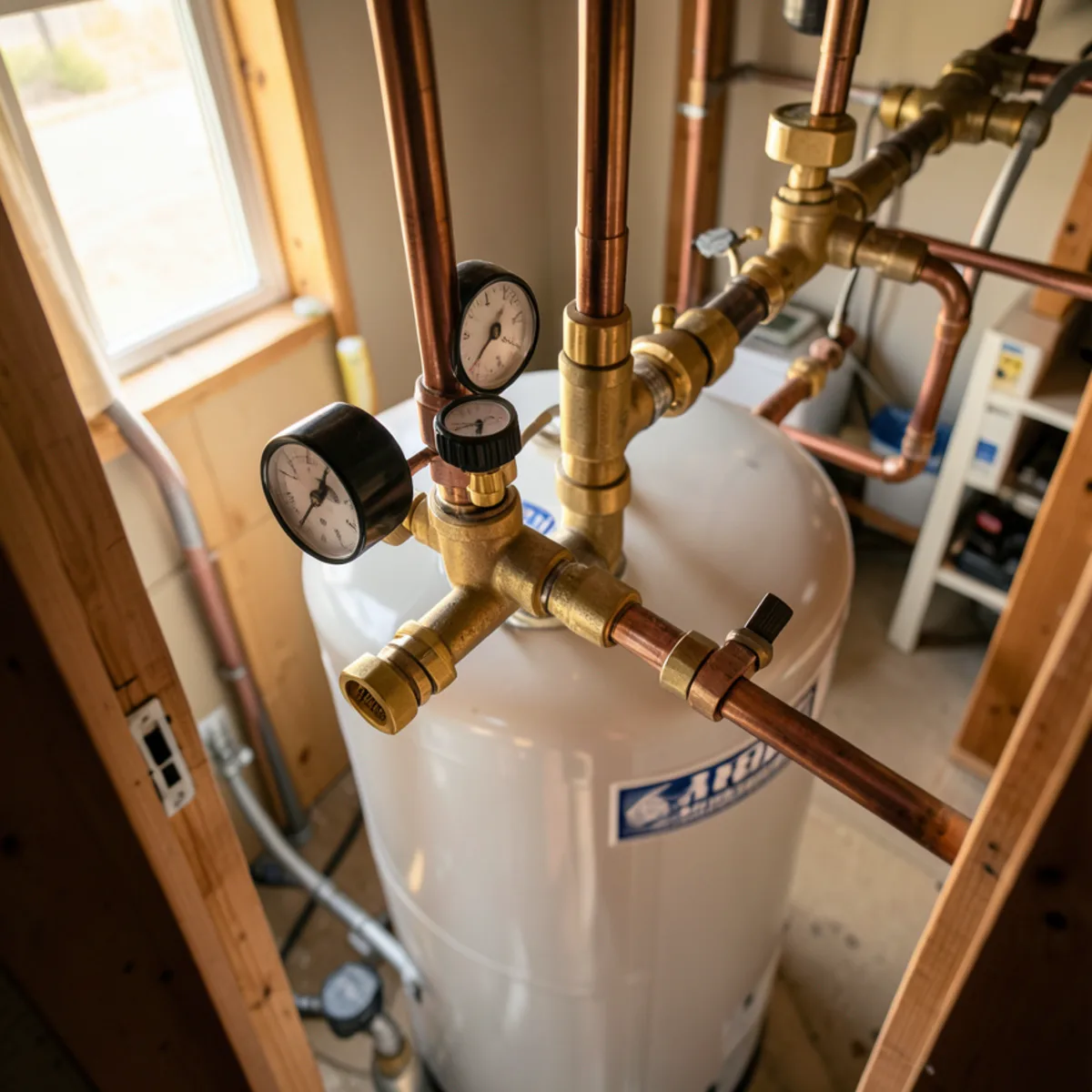 Completed water heater service in Littleton