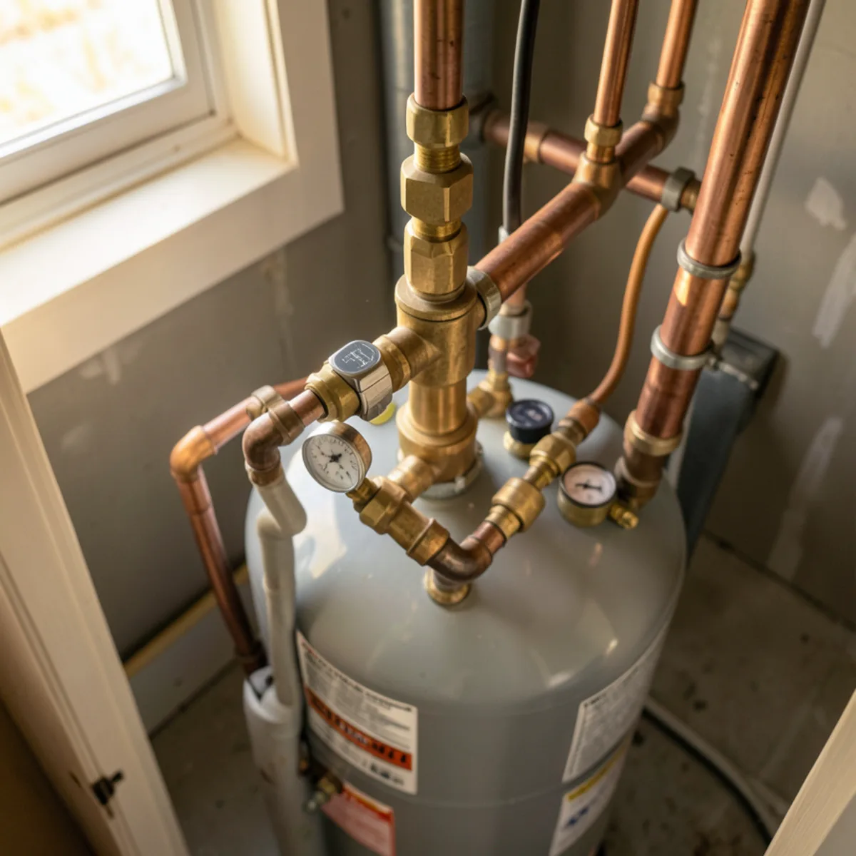 Completed water heater service in Littleton