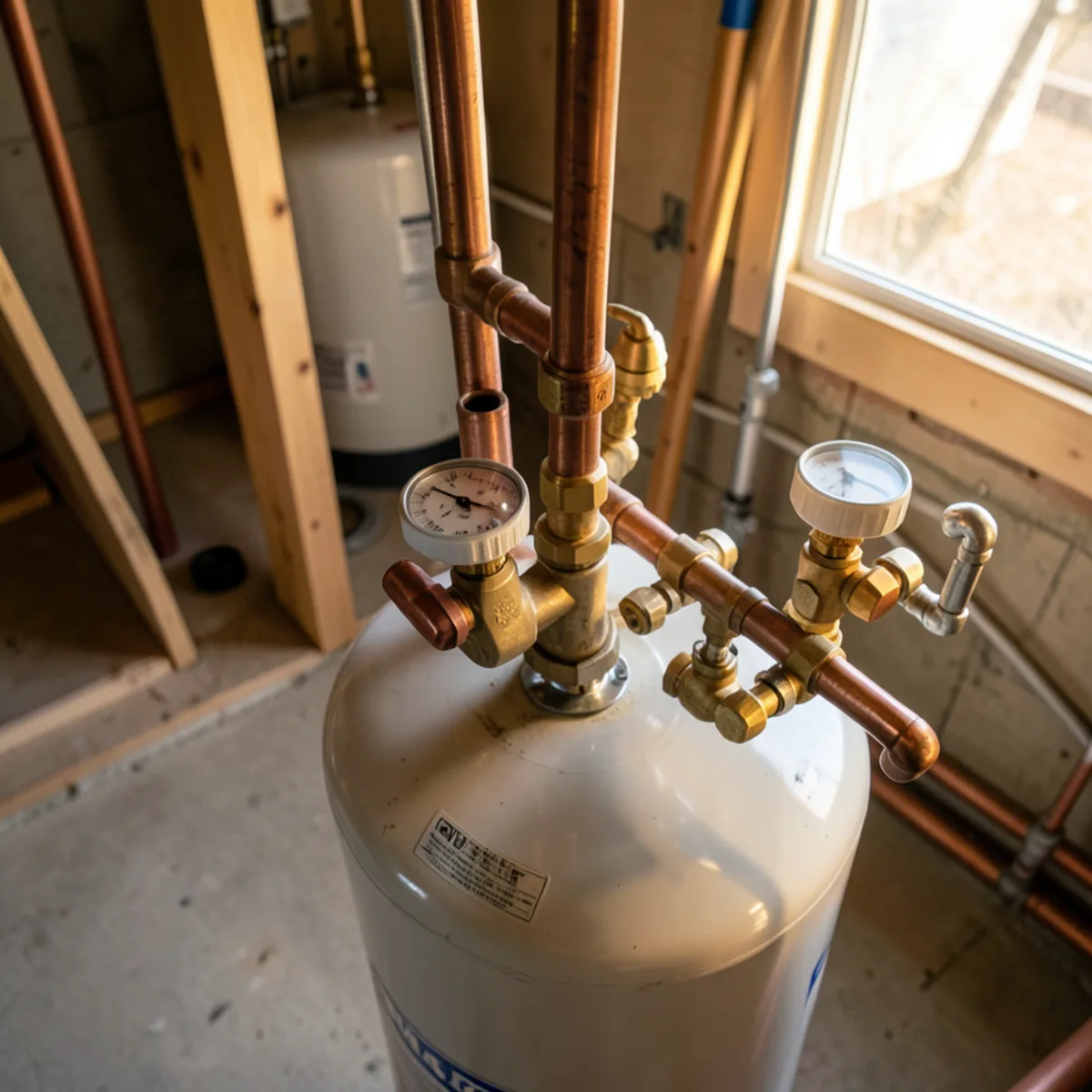 Completed water heater service in Littleton